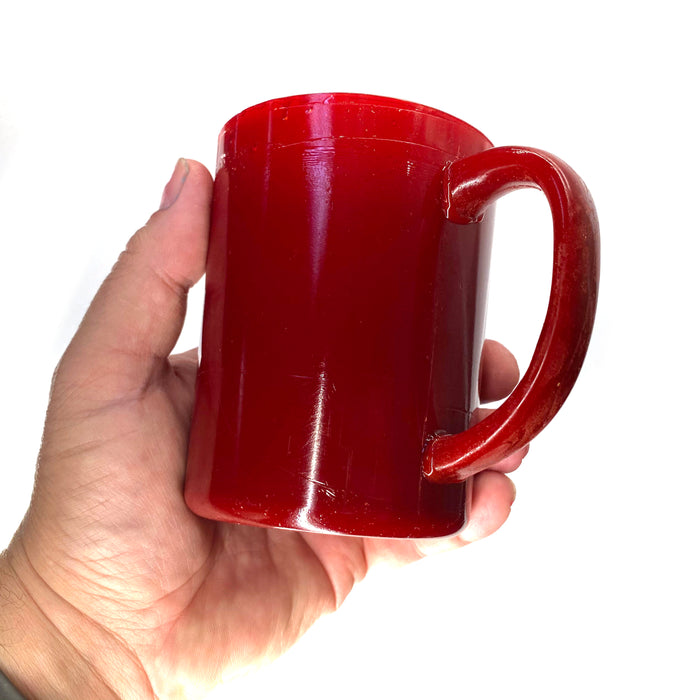 SMASHProps Breakaway Large Mug Prop - RED opaque - Red,Opaque