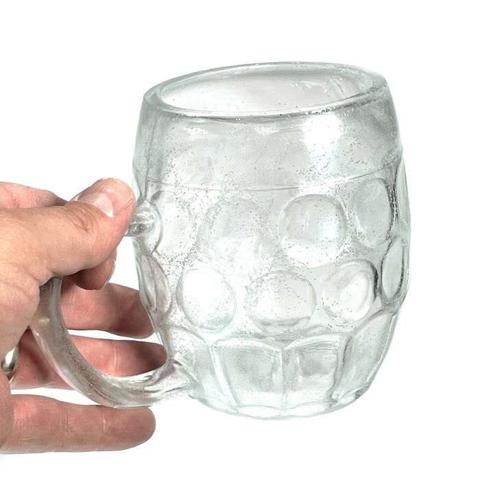 SMASHProps Breakaway Libbey Dimple Stein Beer Mug - Clear - Clear