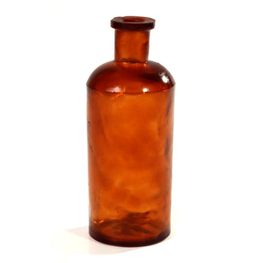 SMASHProps Breakaway Vintage Tonic Bottle Prop - AMBER BROWN translucent - Amber Brown Translucent