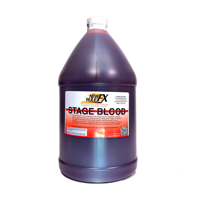 NewRuleFX Brand Pro Formula All Purpose Stage Blood - 1 GALLON - 1 Gallon
