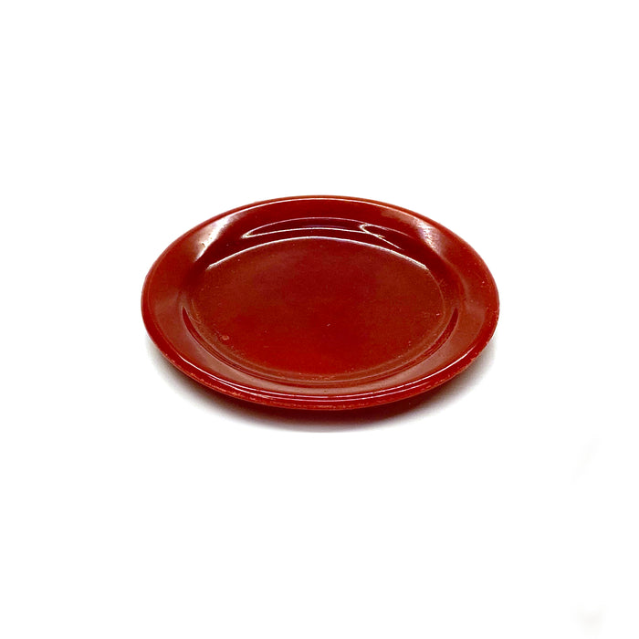 SMASHProps Breakaway Small Dinner Plate Prop - RED opaque - Red,Opaque