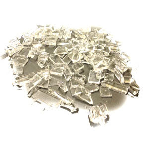 Crystal Clear Silicone Rubber Glass - TEMPERED 1 LB - Tempered,1 Pound