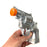 Foam Rubber 38 Snub Nose Revolver Inert Handgun Pistol Prop - SILVER - Silver