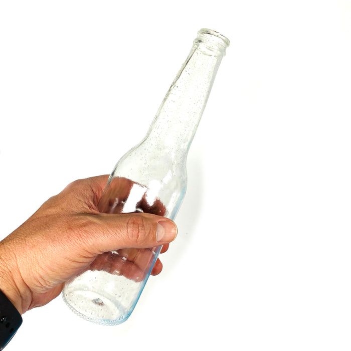 SMASHProps Breakaway Standard Beer or Soda Bottle Prop - CLEAR - Clear