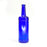 SMASHProps Breakaway Russian Vodka Bottle Prop - COBALT BLUE translucent - Cobalt Blue Translucent
