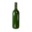 SMASHProps Breakaway Bordeaux Wine Bottle Stunt Prop - Dark Green Opaque - Dark Green Opaque (not see-through)