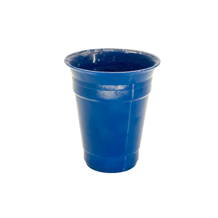 SMASHProps Breakaway Party Pint Glass Prop - COBALT BLUE opaque - Cobalt Blue,Opaque