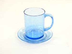 SMASHProps Breakaway Mug & Saucer Set - LIGHT BLUE translucent - Light Blue,Translucent