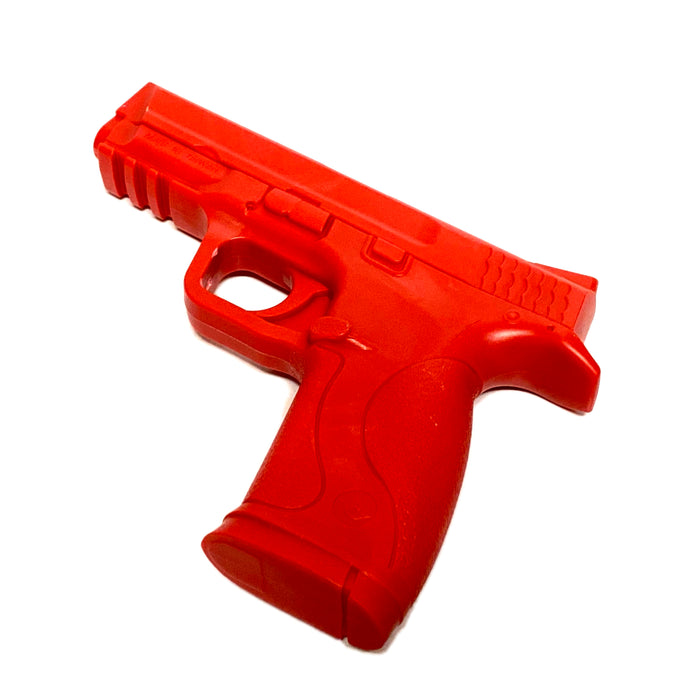 Hard Poly Police S&W MP40 Pistol Prop - Red - Red
