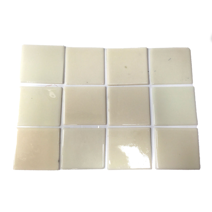 SMASHProps Breakaway Glass or Ceramic Tile Prop 4.25 Inch x 4.25 Inch - WHITE - White,Opaque