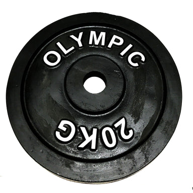 Solid Rigid Foam Lightweight Olympic Barbell Free Weight Prop - 20 KG - RIGID FOAM HARD