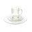 SMASHProps Breakaway 4 Piece Place Setting - CLEAR - Clear,Translucent