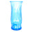 SMASHProps Breakaway Round Tall Vase 8.5 Inch- LIGHT BLUE translucent - Light Blue Translucent