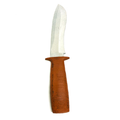 1800s Leather Wrapped Style Foam Rubber Bowie Knife Replica - Foam Rubber