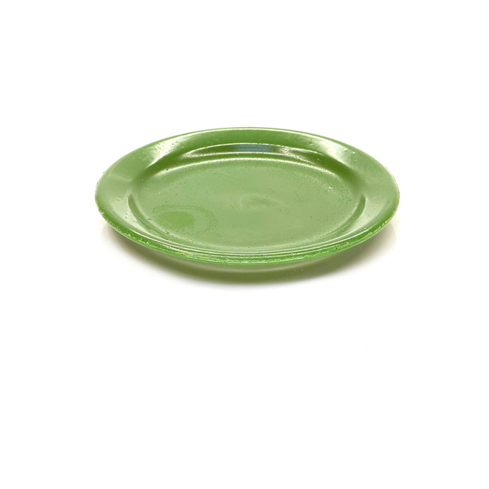 SMASHProps Breakaway Small Dinner Plate Prop - DARK GREEN opaque - Dark Greek,Opaque