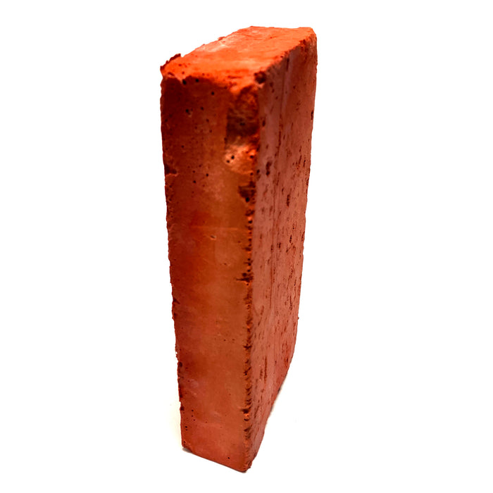 Solid Rigid Foam Rubber Brick Non-Flexible Prop - Red - Brick Red