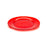 SMASHProps Breakaway Large Dinner Plate - RED translucent - Red,Translucent