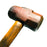 Foam LARGE 34 Inch Rubber Sledgehammer Stunt Prop - RUSTY - Rusty Head with Aged Handle