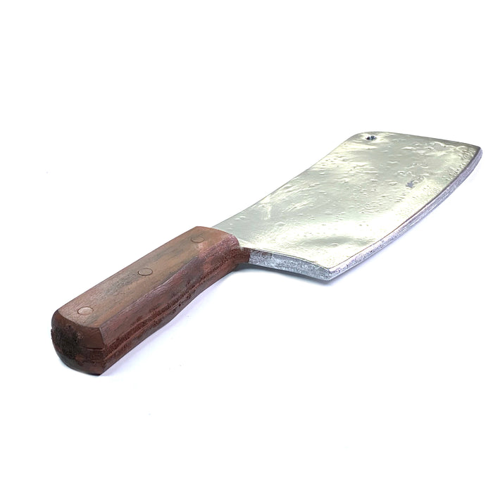 Foam Kitchen Cleaver Blade Knife Prop - New - Silver Blade with Brown Handle