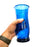 SMASHProps Breakaway Round Tall Vase 8.5 Inch- COBALT BLUE translucent - Cobalt Blue Translucent