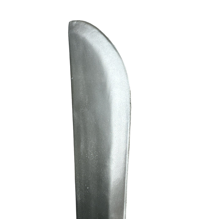 Large Machete Jason Hand Axe Foam Rubber Prop Knife - New - Silver Blade with Lightwood Handle