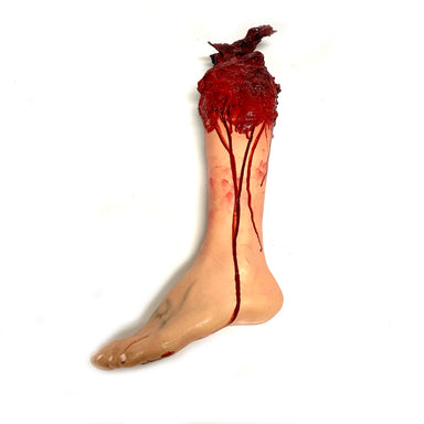 Severed Leg - Foam Rubber with Gore Effects - Left - Left Leg