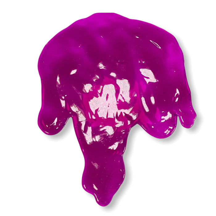 Silicone Grape Slime Puddle Mat Prop - 12 inch x 12 inch - 12 inch x 12 inch