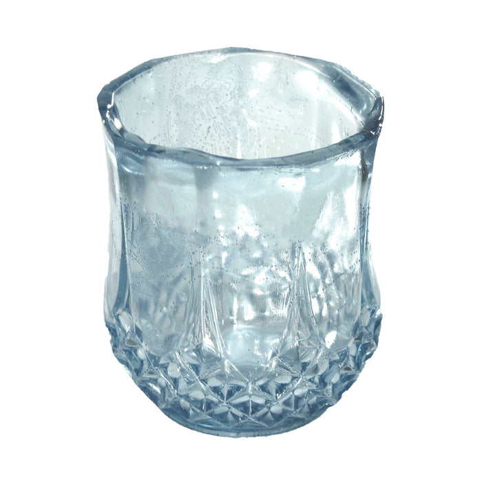 SMASHProps Breakaway Crystal Cut Tumbler Glass - CLEAR - Clear