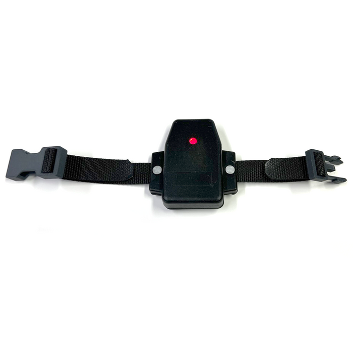Ankle Monitor Electronic Tagging Criminal Surveillance Blinking Ligh —