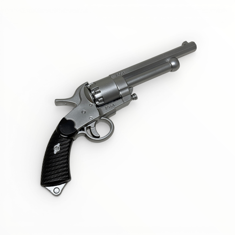 Revolver on a white background