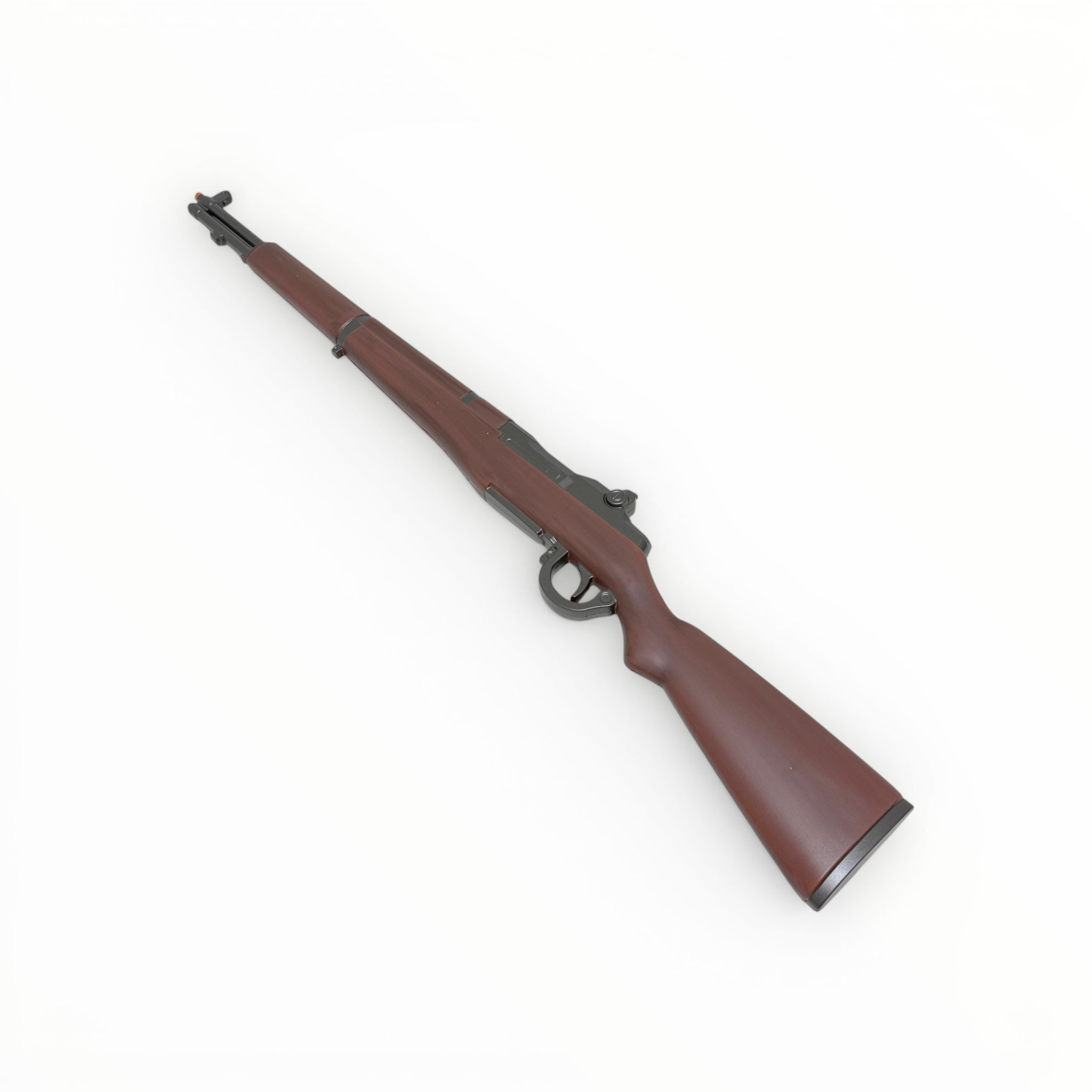 Rifles on a white background