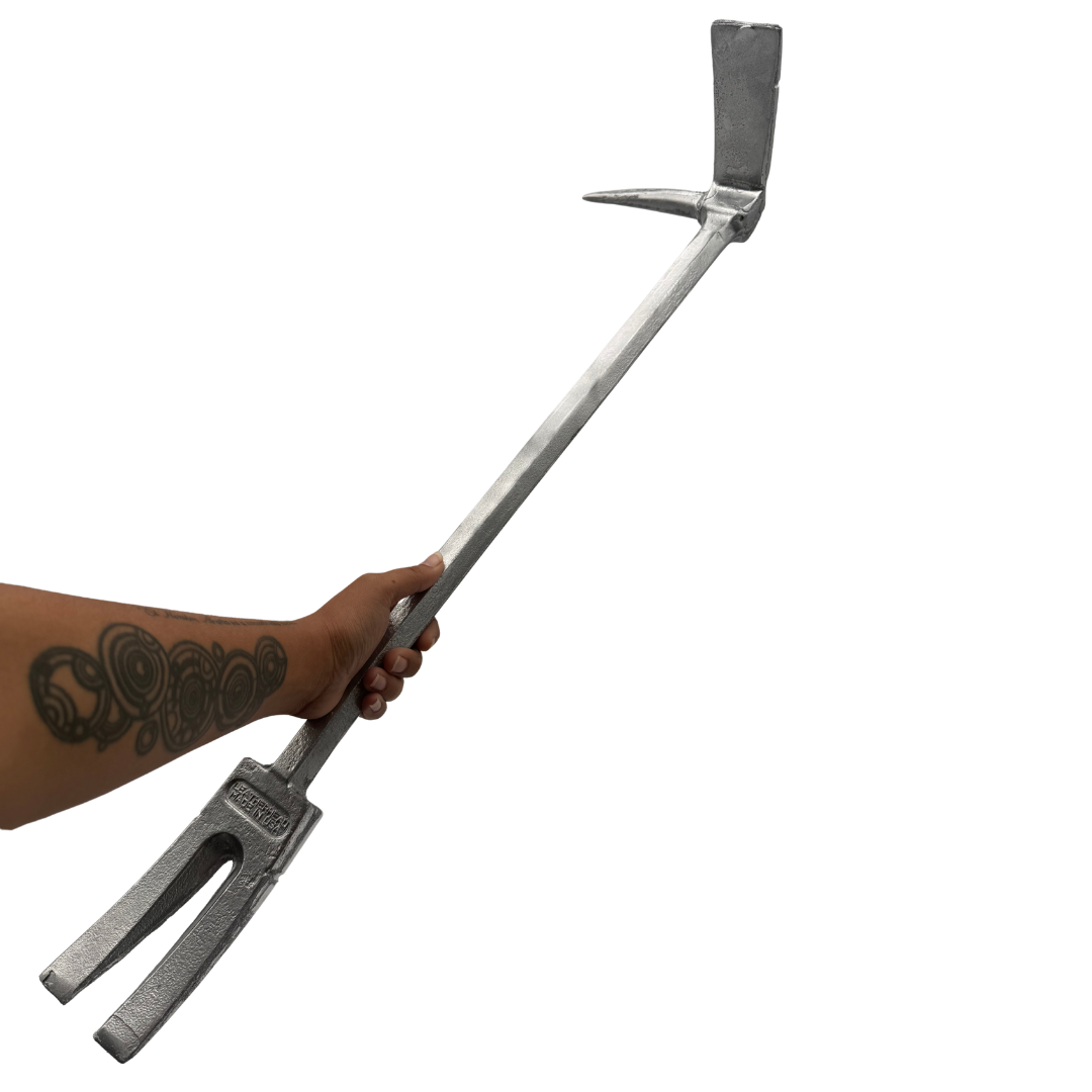 arm holding foam chrome painted forcible entry bar