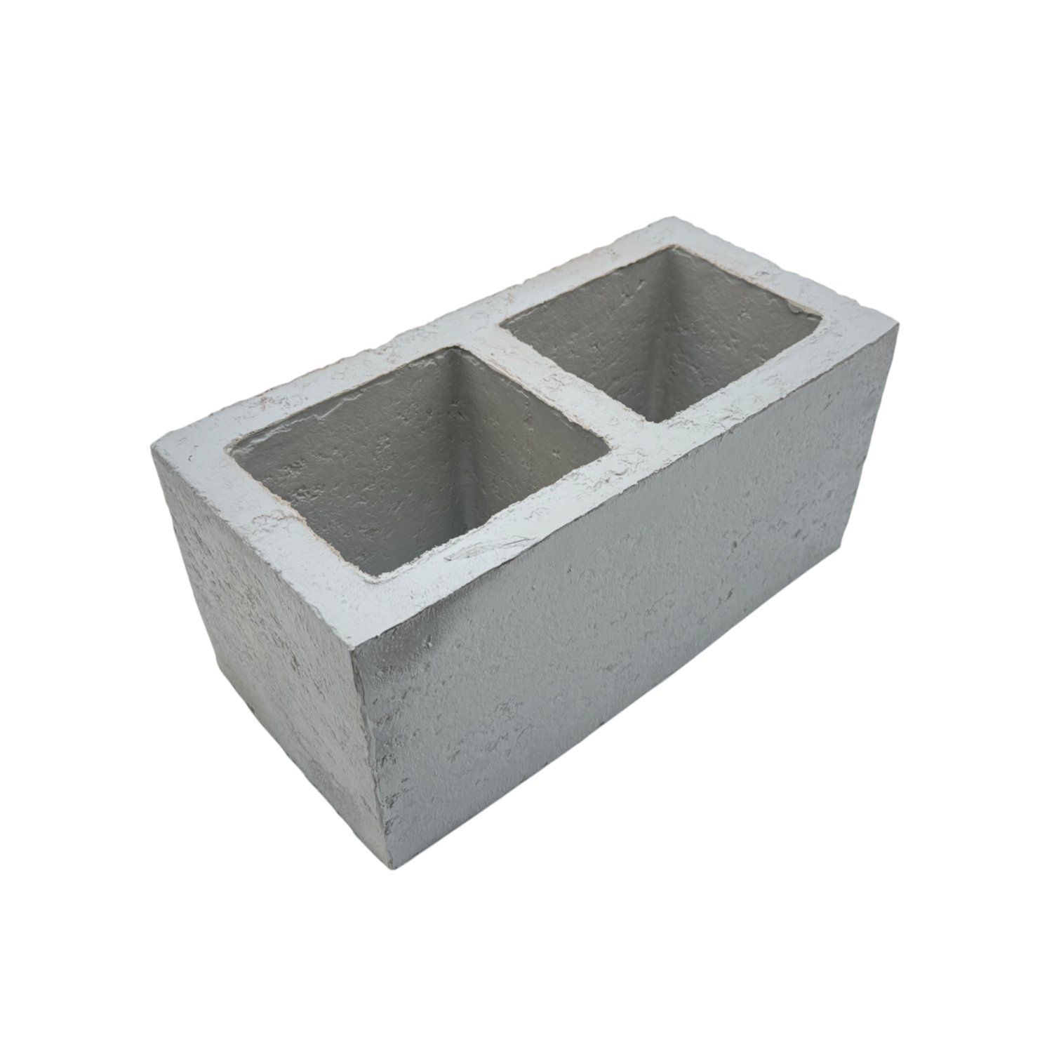 Flexible Soft Urethane Foam Rubber Cement Style Cinderblock Replica Prop