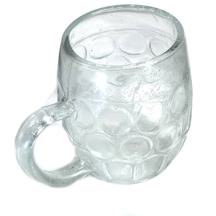 SMASHProps Breakaway Libbey Dimple Stein Beer Mug - Clear - Clear
