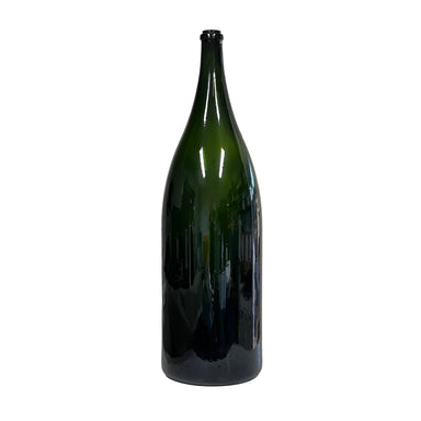 SmashProps Breakaway Extra Large Champagne Celebration Bottle Prop - Dark Green Translucent - Dark Green Translucent