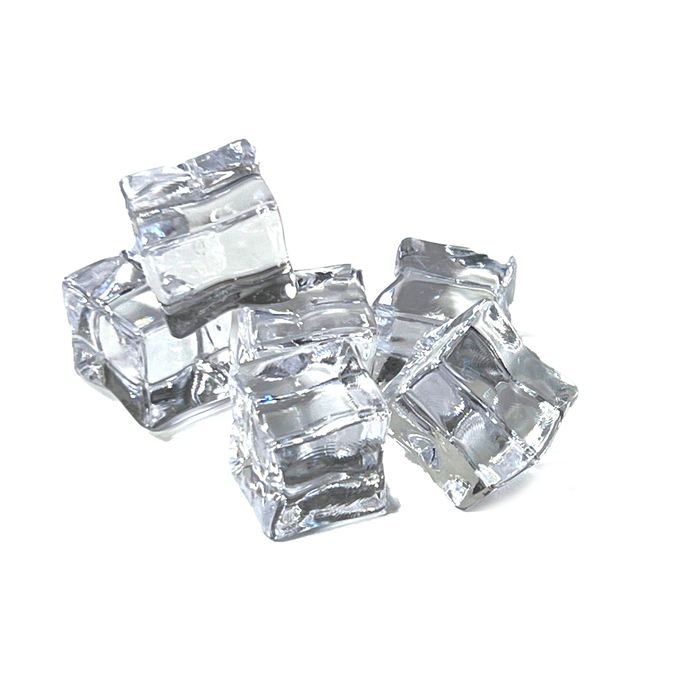 Acrylic Crystal Ice Cube - 6 PIECES - 6 Pieces