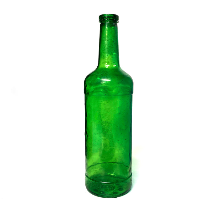 SMASHProps Breakaway Russian Vodka Bottle Prop - DARK GREEN translucent - Dark Green Translucent