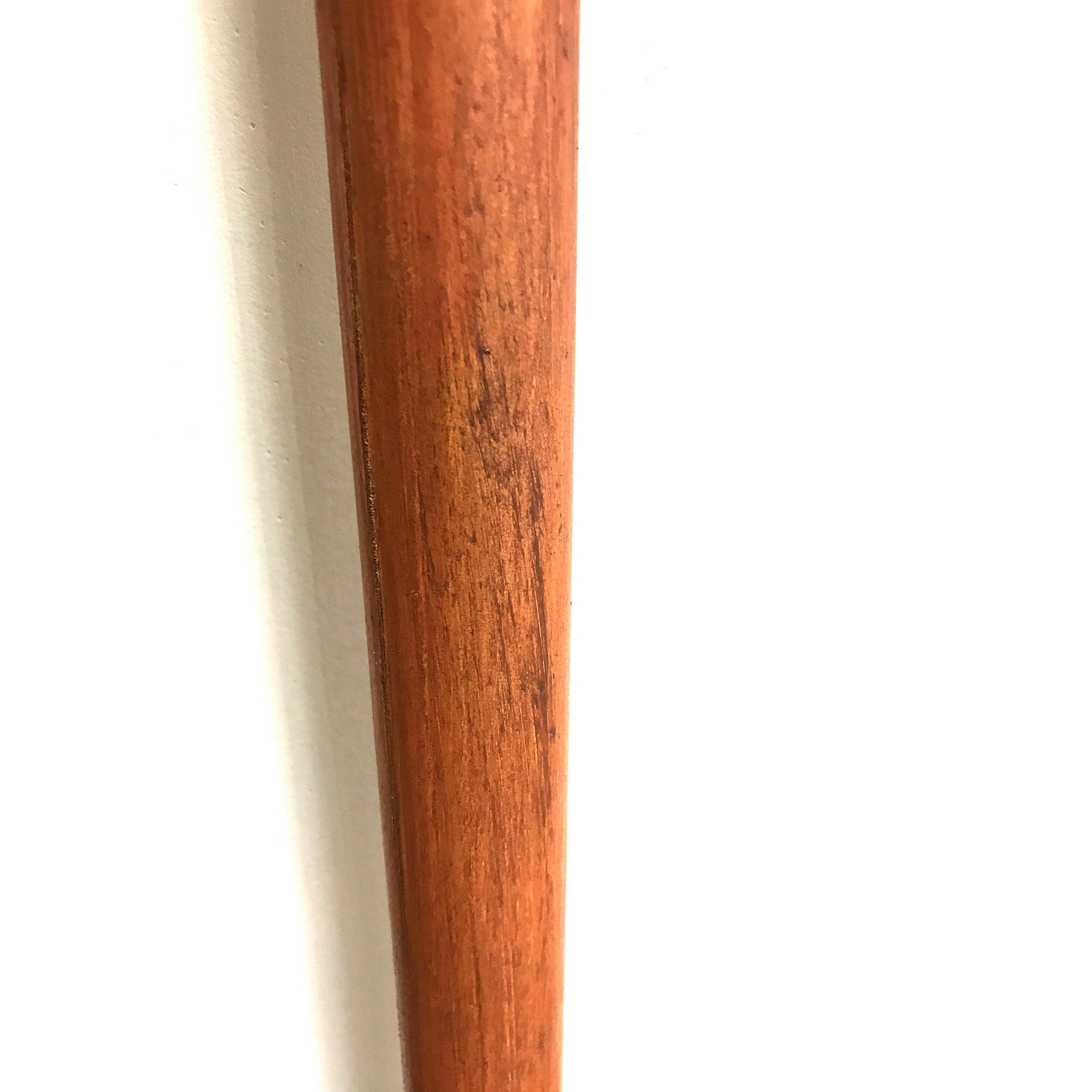 Foam Rubber Spartan Spear - Simulated Wood - New - Light Wood Grain with Silver Spear Head