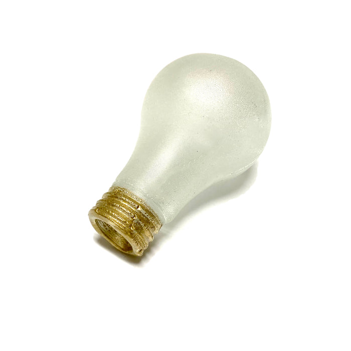 SMASHProps Breakaway Standard Light Bulb - FROSTED / GOLD - Frosted Bulb,Gold Base
