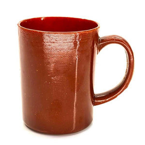 SMASHProps Breakaway Mug & Saucer Set - AMBER BROWN opaque - Amber Brown,Opaque