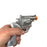 Foam Rubber 38 Snub Nose Revolver Inert Handgun Pistol Prop - SILVER - Silver