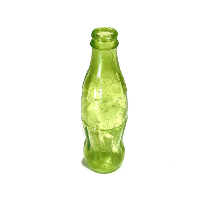 SMASHProps Breakaway Vintage Fluted Cola Soda Bottle - LIGHT GREEN translucent - Light Green Translucent
