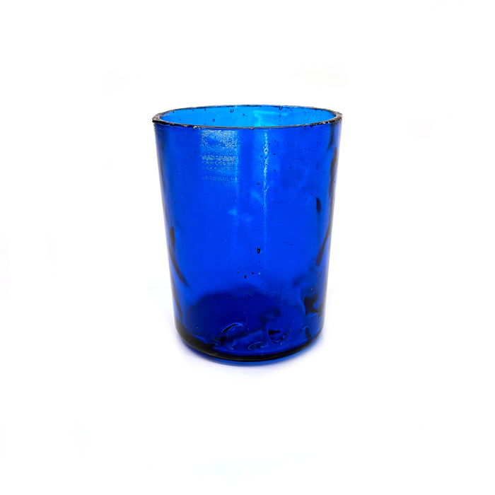 SMASHProps Breakaway Tumbler Glass - COBALT BLUE translucent - Cobalt Blue,Translucent