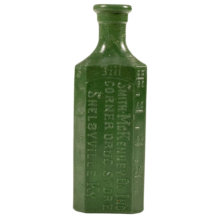 SMASHProps Breakaway Small Poison Bottle Prop - Dark Green Opaque - Dark Green Opaque (not see-through)