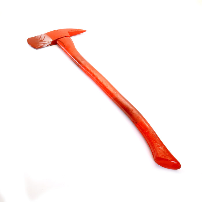 36 Inch Firefighter / Fireman's Axe Urethane Foam Rubber Stunt Prop - BLOODY - Bloodied Red and Silver Head with Red Handle