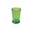 SMASHProps Breakaway Flared Base Whiskey Shot Glass - DARK GREEN translucent - Dark Green Translucent