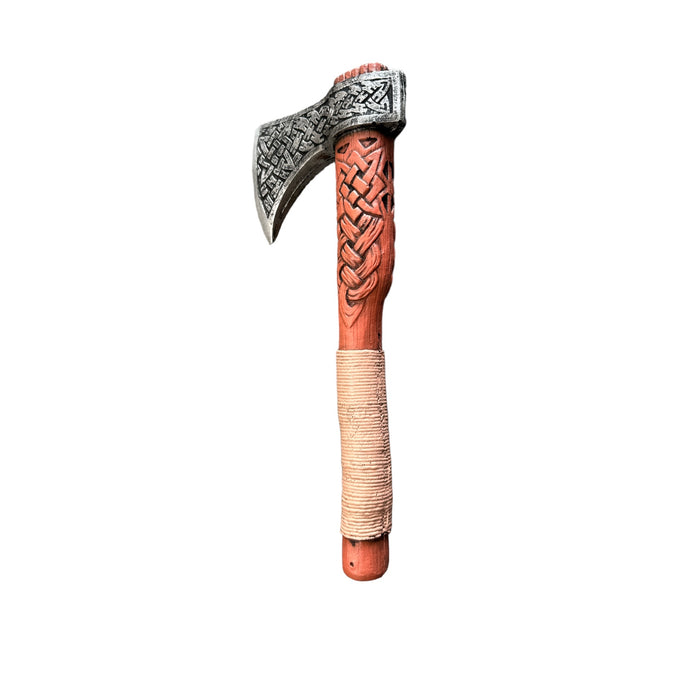 Foam Rubber Throwing Hand Axe - Celtic Norse Viking Style - Unpainted - Unpainted