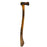 Large Foam Rubber Single Head Two-Hand Axe Stunt Prop - RUSTY - Rusty Head with Aged Handle