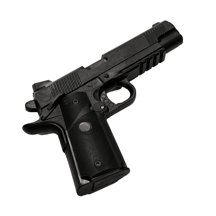 Taurus 1911 Frame .45 Cal Style Pistol with Removable Magazine Set Safe - Solid Plastic Prop Inert