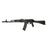 Hard Poly AK-47 Style Assault Inert Rifle Replica with Changeable Magazine and Muzzle Device - Set Safe Prop